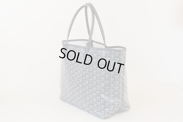 ゴヤール　サンルイPM グレー　サイド