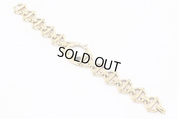 グッチ　６４００Ｌ シェル文字盤　ブレス状態　表面