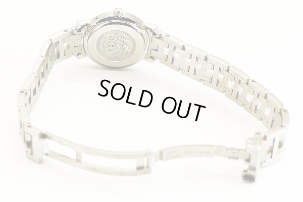 エルメス　クリッパー　ＣＬ４．２１０　ピンク文字盤　ブレス