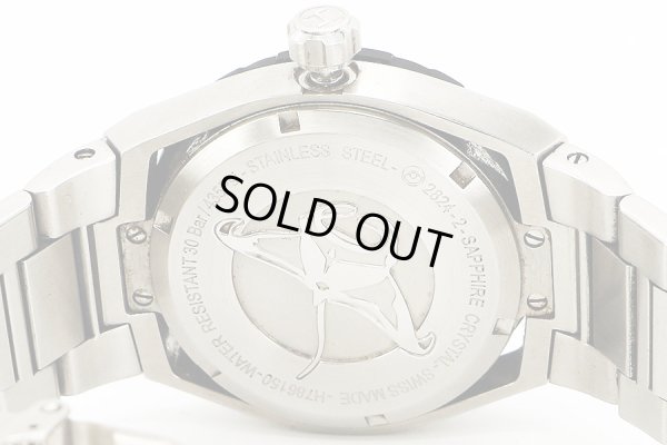 ハミルトン　カーキ　ネイビーサブ　Ｈ７８６１５０　黒文字盤　裏面拡大