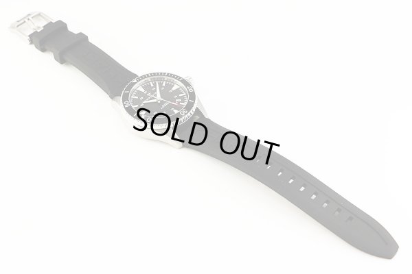 ハミルトン　カーキ　ネイビースキューバ　Ｈ８２３３５０　黒文字盤　ラバーベルト状態　表面