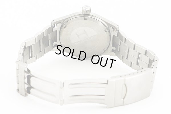 ハミルトン　カーキ　Ｈ６４８１１０　青文字盤　ブレス