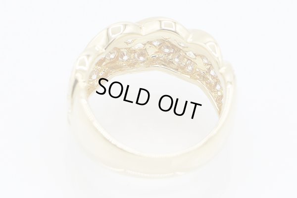 ミキモト　K18 ダイアイリリング 1.18ct 7.50g　内側