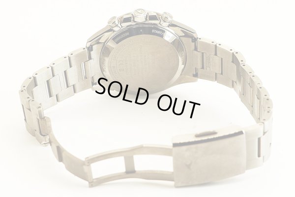 カシオ　オシアナス　ＯＣＷ－Ｔ４０００　５６５２　黒文字盤　チタンブレス