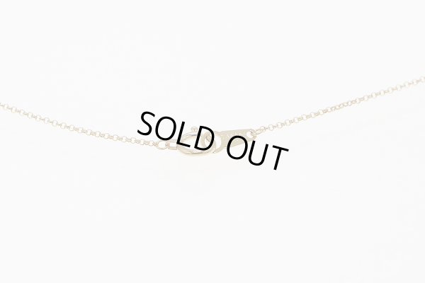 タサキ　K18 パールシェルダイアイリペンダントネックレス 0.02ct 4.20g　留め具