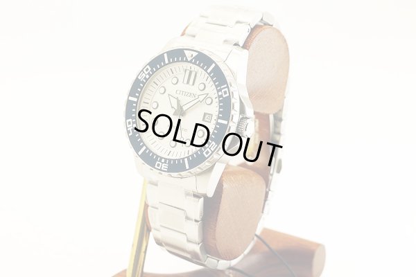 シチズン　プロマスター　逆輸入ダイバー　ＮＪ０１７１－８１Ａ　銀文字盤　サイド