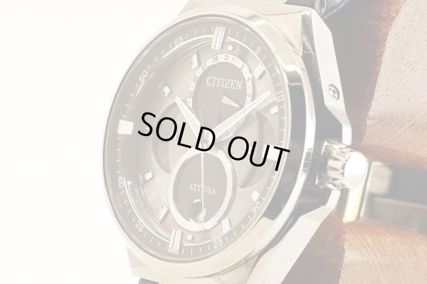 シチズン　アテッサ　アクトライン　ＢＵ００６０－０９Ｈ　 ガンメタル文字盤　サイド拡大