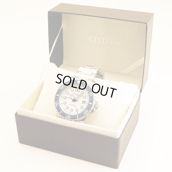 シチズン　プロマスター　逆輸入ダイバー　ＮＪ０１７１－８１Ａ　銀文字盤　箱