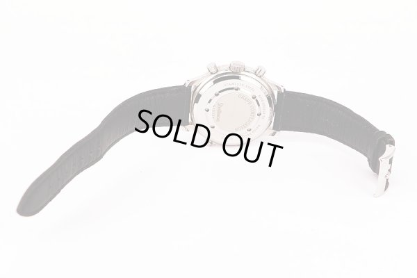 シェルマン　デュアルタイムリピーター　銀文字盤　革ベルト