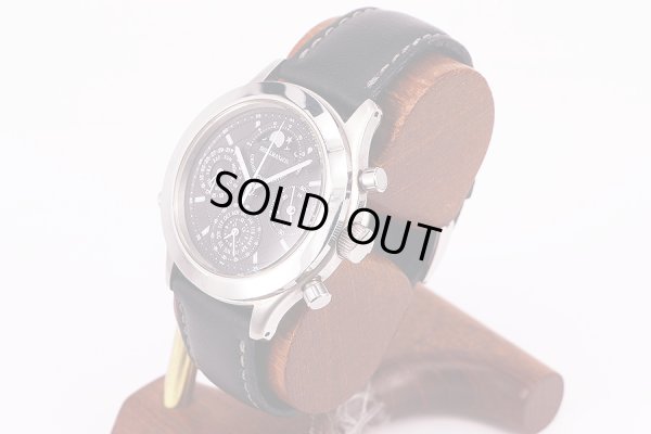 シェルマン　デュアルタイムリピーター　銀文字盤　サイド