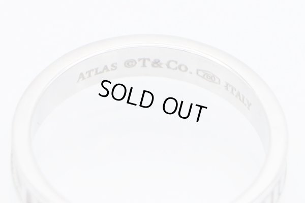 ティファニー　750WG アトラス1Pダイアイリリング 2.80g　刻印