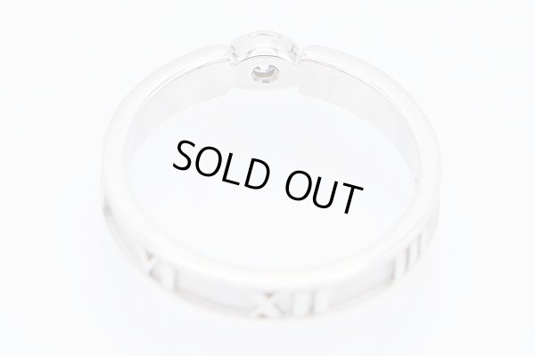 ティファニー　750WG アトラス1Pダイアイリリング 2.80g　内側