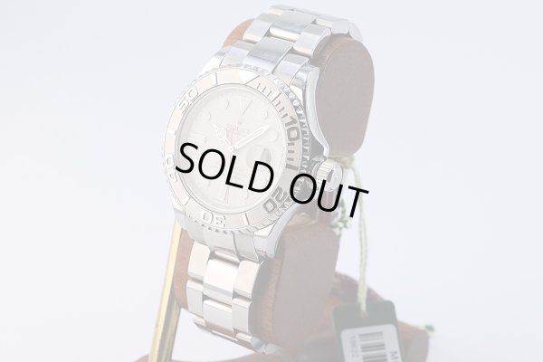 ロレックス　１６６２２　ヨットマスターロレジウム　Ｍ番（０８年）銀文字盤　サイド