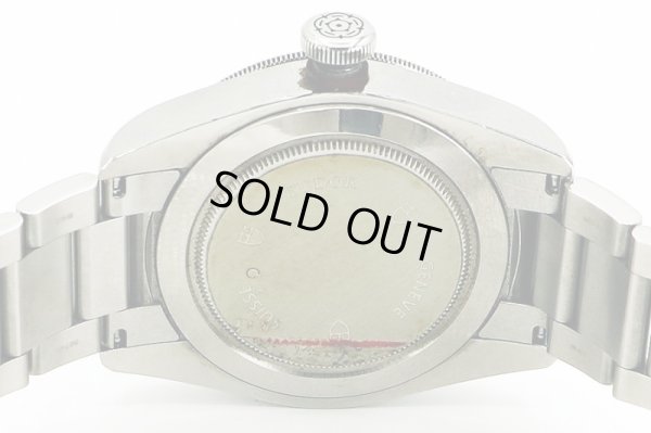 チューダー　ヘリテージブラックベイ　７９２２０Ｒ　黒文字盤　赤ベゼル　裏面拡大