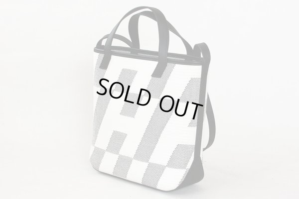 エルメス　HアンビエPM ホワイト／ブラック　サイド