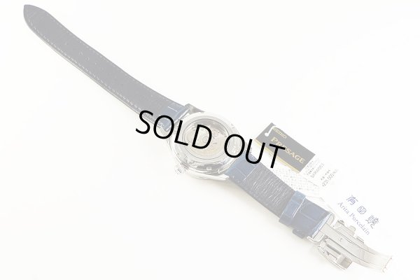 セイコー　プレサージュ　ＳＡＲＷ０５３　有田焼白文字盤　６Ｒ２７－００Ｓ０　革ベルト状態　裏面