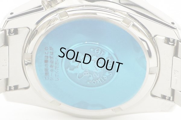 グランドセイコー　ＳＢＧＮ０２７ＧＭＴ　９Ｆ８６－０ＡＫ０　黒文字盤　裏面拡大