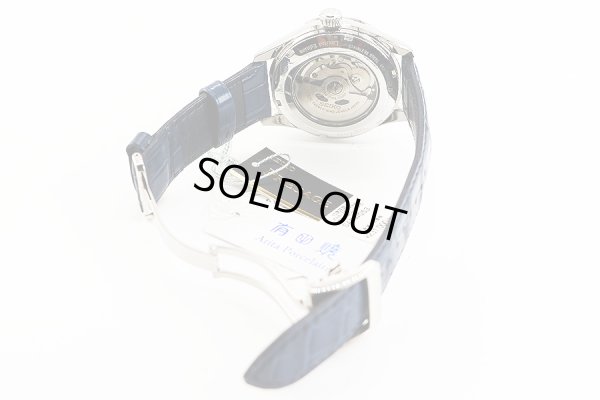 セイコー　プレサージュ　ＳＡＲＷ０５３　有田焼白文字盤　６Ｒ２７－００Ｓ０　革ベルト