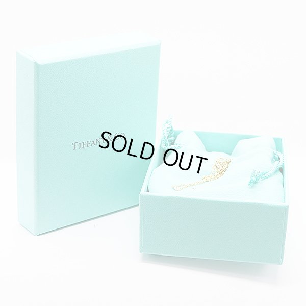 ティファニー　750YG バイザヤード ダイアイリネックレス 1.80g　箱