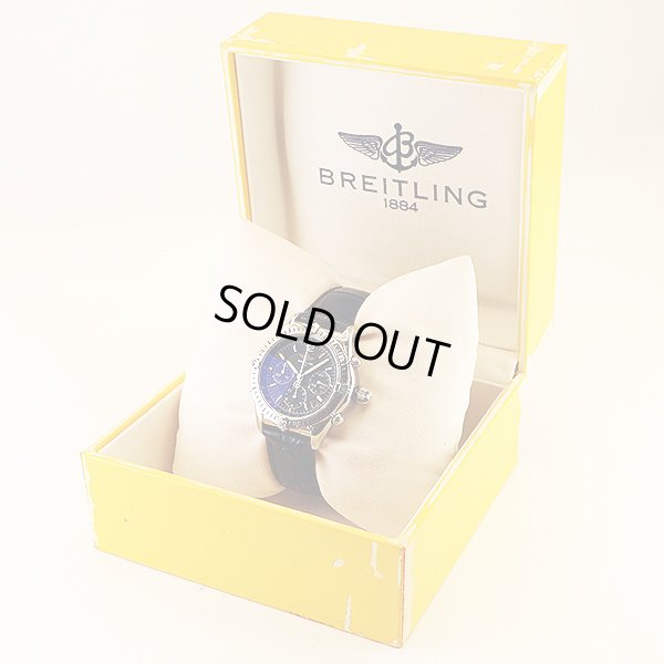 ブライトリング　クロノコクピット　Ａ３００１２　黒文字盤　箱