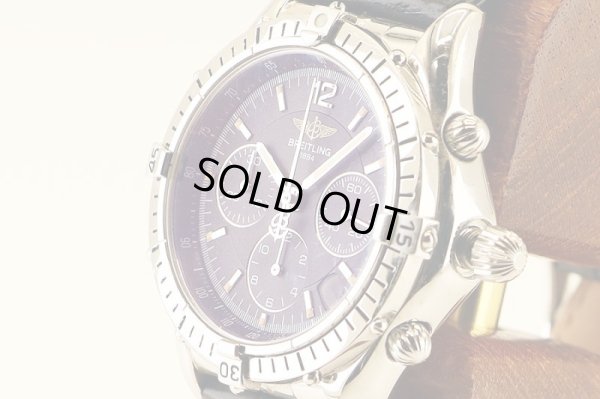 ブライトリング　クロノコクピット　Ａ３００１２　黒文字盤　サイド拡大