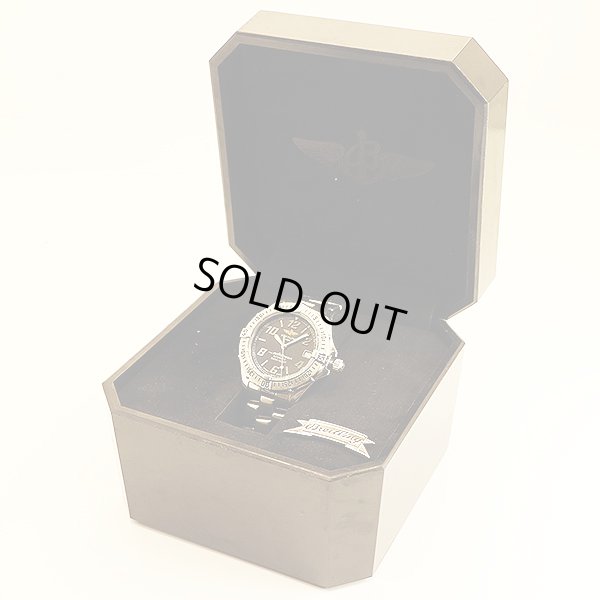 ブライトリング　コルトオーシャン　Ａ１７３５０　黒文字盤　箱