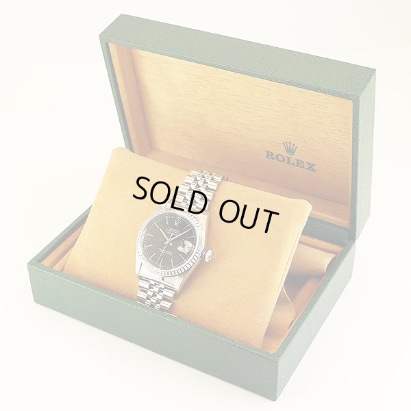 ロレックス　１６２２０　 Ｐ番（２０００年）　黒文字盤　箱