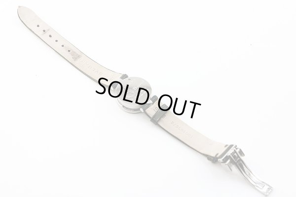 ブルガリ　Ｂ０１　ＢＺ２２　青シェル文字盤　１２Ｐ　革ベルト状態　裏面