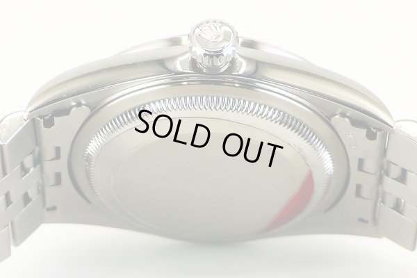 ロレックス　１６２２０　 Ｐ番（２０００年）　黒文字盤　裏面拡大