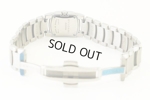 ブルガリ　アショーマ　ＡＡ２６ＳＳ　黒文字盤　ブレス