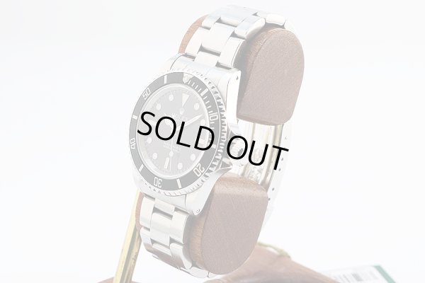 ロレックス　サブマリーナノンデイト　１４０６０　Ａ番（９９年）　黒文字盤　サイド