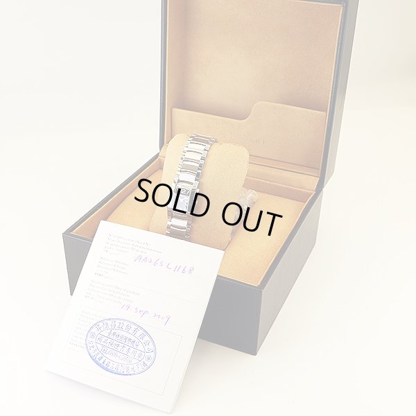 ブルガリ　アショーマ　ＡＡ２６ＳＳ　黒文字盤　箱・保証書