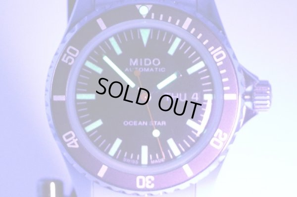ミドー　オーシャンスタートリビュート　Ｍ０２６．８３０　黒文字盤　ライト