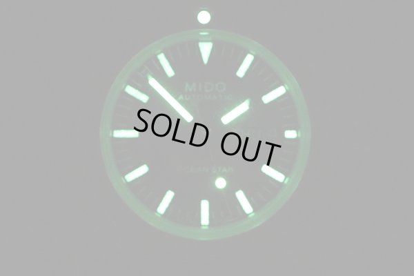 ミドー　オーシャンスタートリビュート　Ｍ０２６．８３０　黒文字盤　ライト暗闇