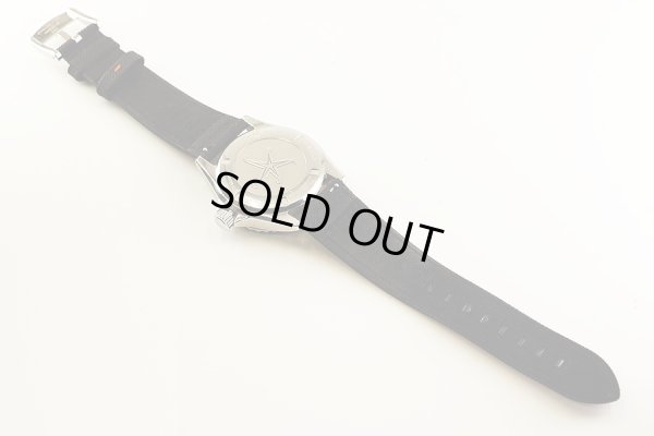 ミドー　オーシャンスタートリビュート　Ｍ０２６．８３０　黒文字盤　替えベルト状態裏面