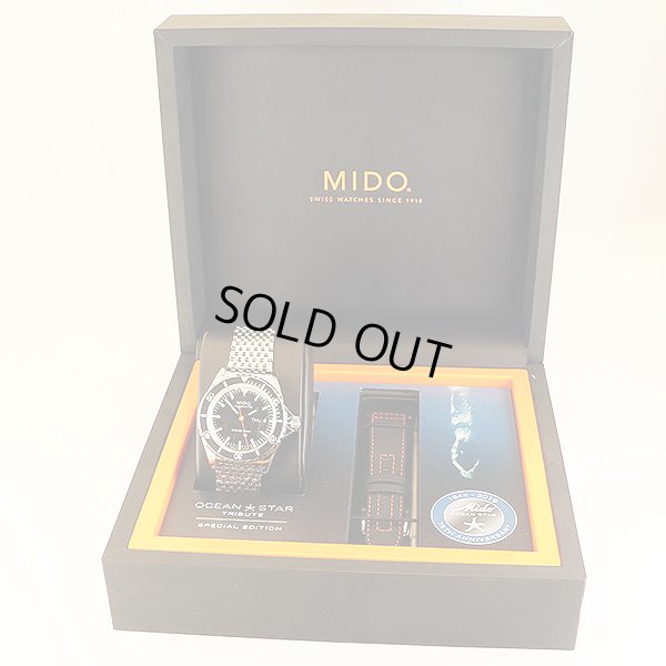 ミドー　オーシャンスタートリビュート　Ｍ０２６．８３０　黒文字盤　箱・保証書