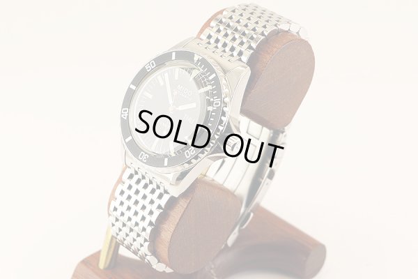 ミドー　オーシャンスタートリビュート　Ｍ０２６．８３０　黒文字盤　サイド