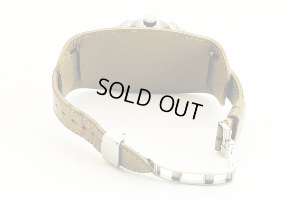 ベル＆ロス　ビンテージクロノグラフ１２６　デザートタイプ　サンド文字盤　革ベルト