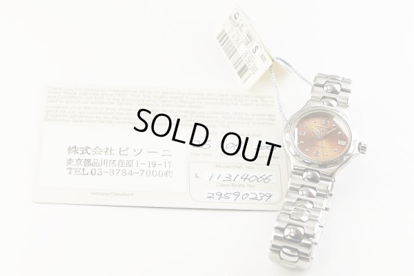 ロンジン　コンクエスト　Ｌ１．１３１．４　ピンク文字盤　保証書