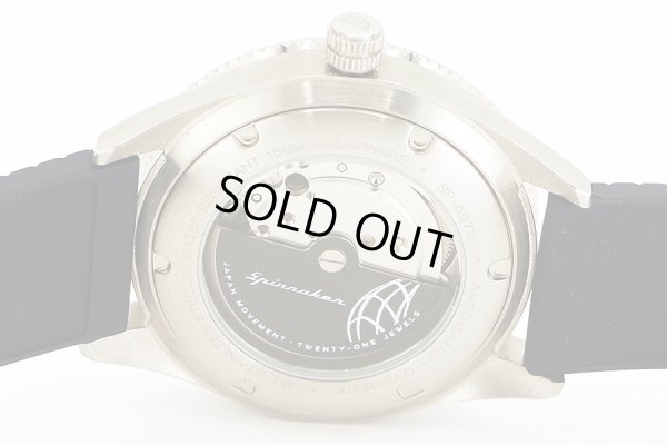 スピニカ　ケーヒル　ＳＰ５０７５－２２　紺文字盤　裏面拡大