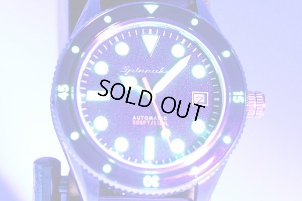 スピニカ　ケーヒル　ＳＰ５０７５－２２　紺文字盤　ライト