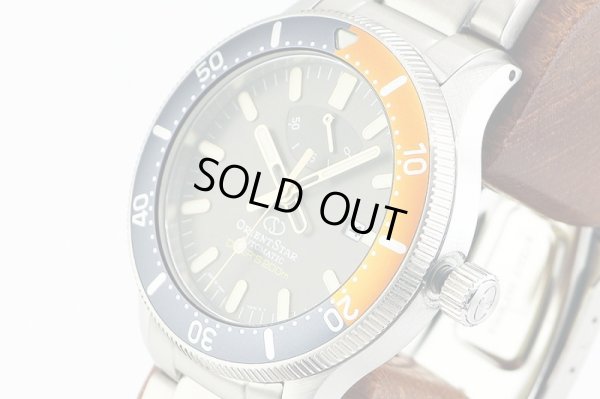 オリエントスター　ダイバー２００ｍ　ＲＫ－ＡＵ０３０８　ガンメタル文字盤　サイド拡大