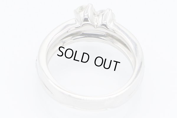 PT900 ダイアイリリング 0.63ct 7.60g　内側