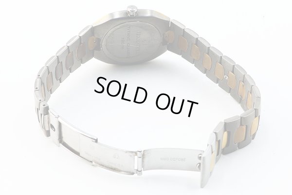 オメガ　シーマスター　ポラリスデイデイト　２２２０．４０　グレー文字盤　チタンブレス