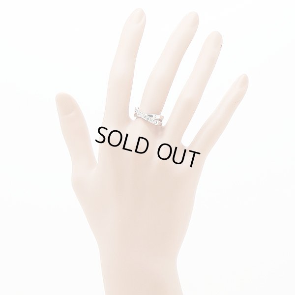 PT950 ダイアイリリング 0.30ct 4.00g　装着イメージ