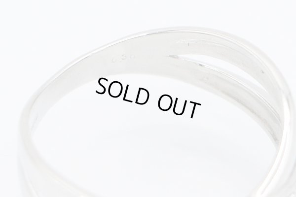 PT950 ダイアイリリング 0.30ct 4.00g　刻印(2)