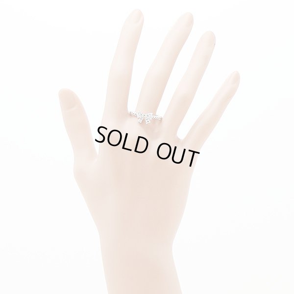 PT900 ダイアイリリング 0.20ct 4.70g　装着イメージ