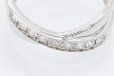PT950 ダイアイリリング 0.30ct 4.00g　拡大