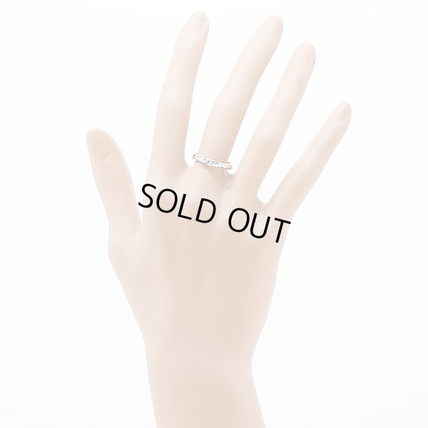 ニナリッチ　PT900 ダイアイリリング 3.80g　装着イメージ