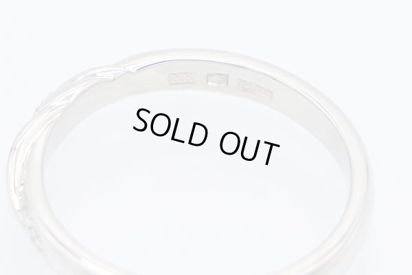 ニナリッチ　PT900 ダイアイリリング 3.80g　刻印